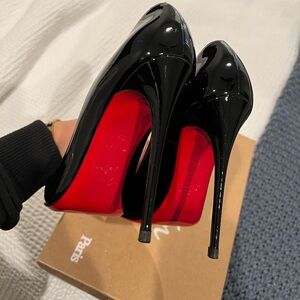 Christian Louboutin So Kate Patent Leather Pumps